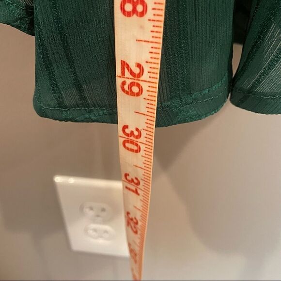 Saints + Secrets green romper 8 - Picture 3 of 13